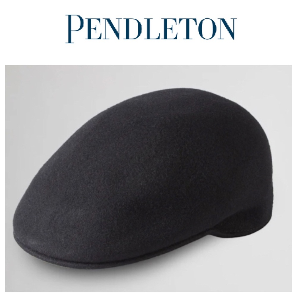 PENDLETON NAVY BLUE DRIVING CAP LARGE